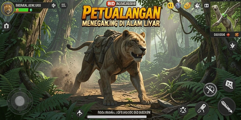 Gameplay mendebarkan dalam 8ID yang penuh petualangan.