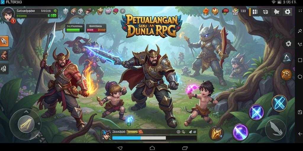 Petualangan menegangkan di dunia RPG FILTER303.