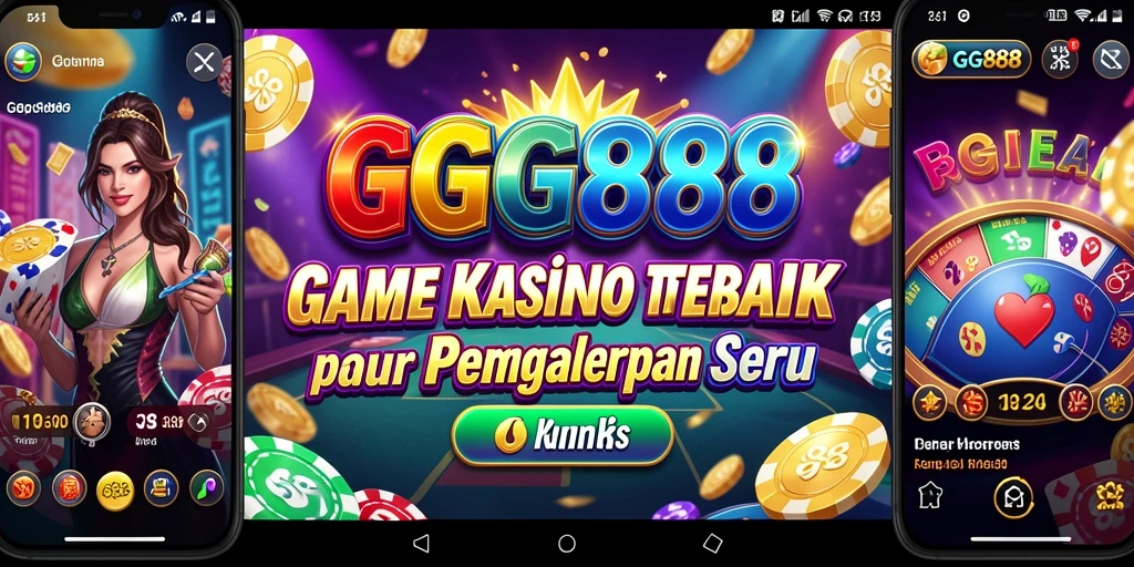 Screenshot GGG888 menampilkan gameplay kasino yang menegangkan.
