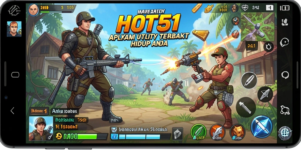 Tampilan antarmuka HOT51 yang intuitif dan modern.