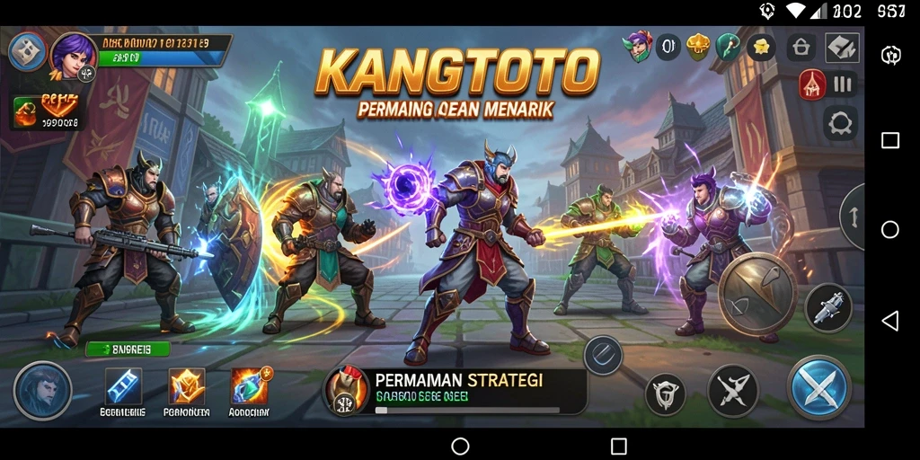 Tampilan menarik dari gameplay KANGTOTO yang menantang.