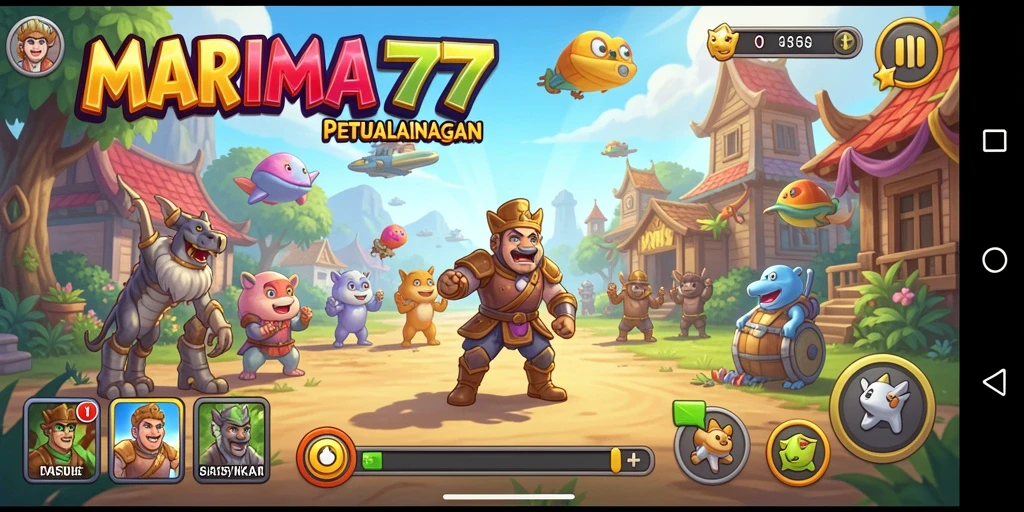 Tampilan menarik dalam gameplay MARIMA77 yang mengasyikkan.