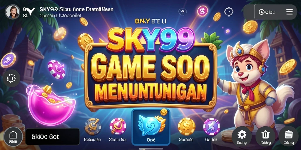 Gambar menampilkan gameplay menarik dari SKY99 yang seru