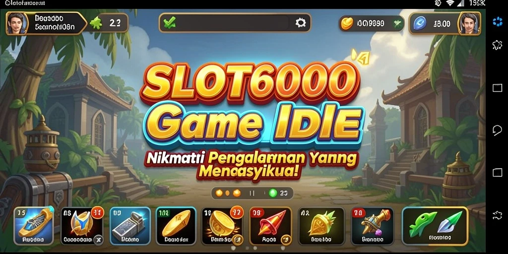 Tampilan menarik gameplay SLOT6000 dengan putaran yang menyenangkan.
