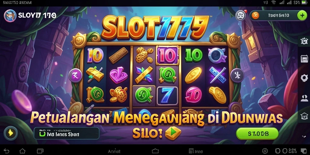 Menampilkan gameplay yang mendebarkan dan slot menarik di SLOT777.