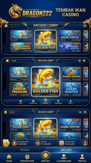 Tampilan utama aplikasi dragon222 yang memudahkan pengguna dalam menjelajah.